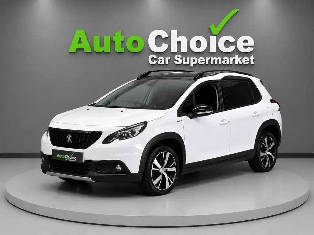 Used Peugeot 2008 GT-line 110 HP (80 kW) 2019 White SUV