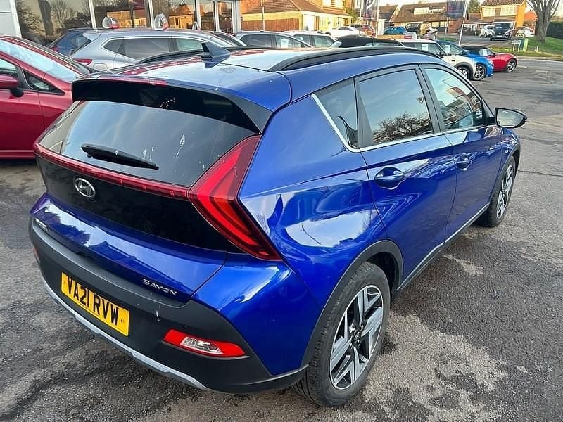 Used Hyundai Bayon Premium 2021 Intense blue SUV