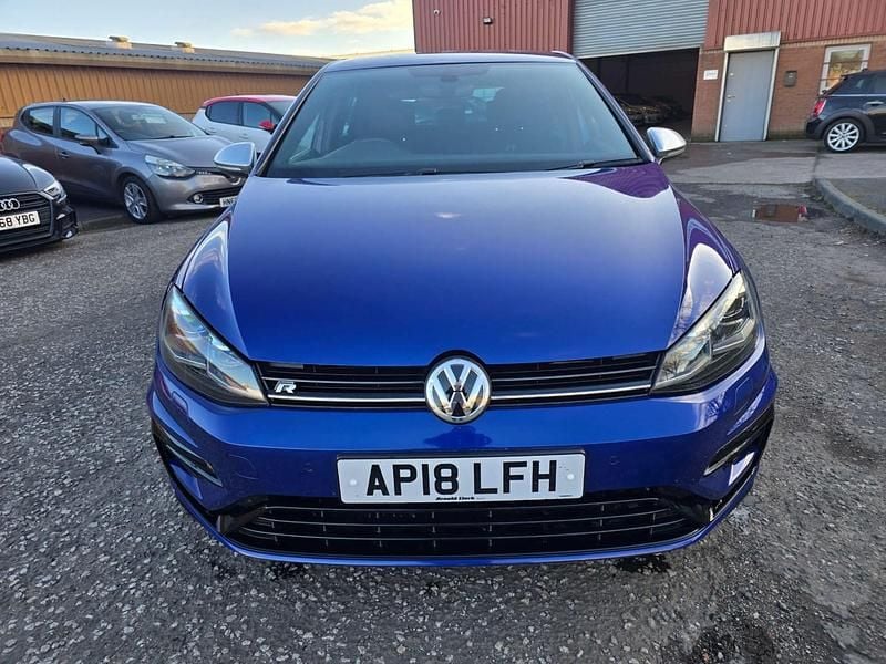 Used VW Golf VII R 310 HP (228 kW) 2018 Blue Hatchback