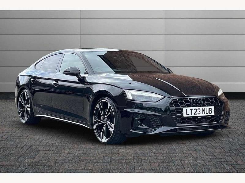 Black Used 2023 Audi A5 Sportback Black Edition Hatchback | £34,495 (Expensive) - Image 1/4