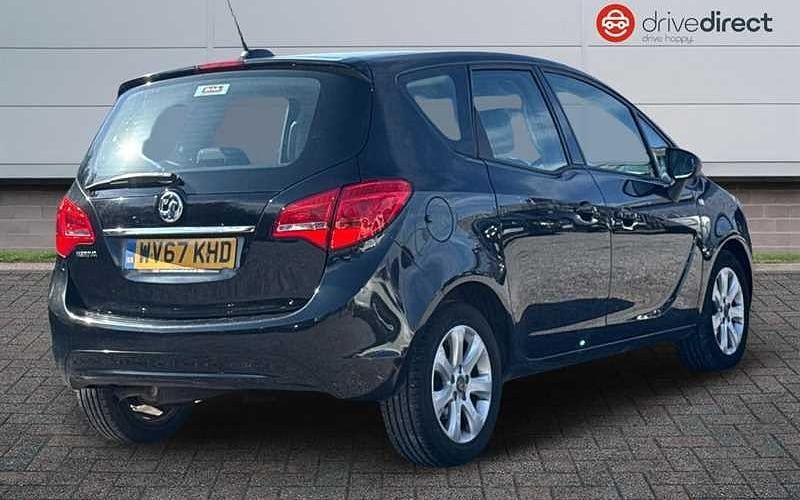 Used Vauxhall Meriva 101 HP (74 kW) 2017 Black MPV