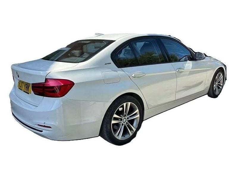 Used BMW 330e Sport Line 2017 White Sedan