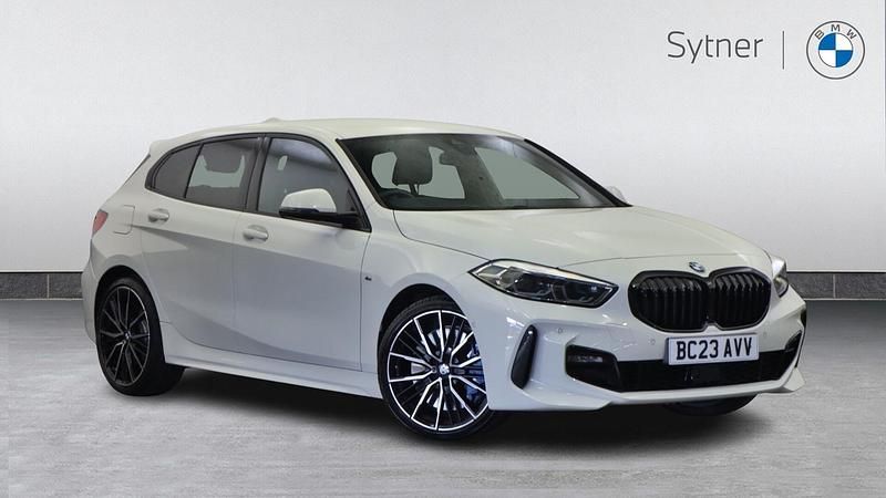White Used 2023 BMW 118 M Sport Hatchback | £26,500 (A bit pricey) - Image 1/4