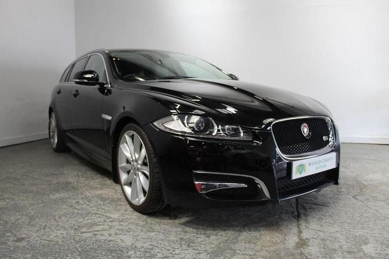 Black Used 2013 Jaguar XF Sportbrake Portfolio Estate | £9,995 (Fair price) - Image 1/3