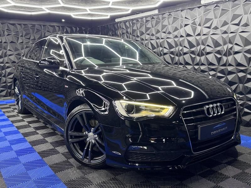 Black Used 2014 Audi A3 S-Line Sedan | £6,295 (Fair price) - Image 1/4