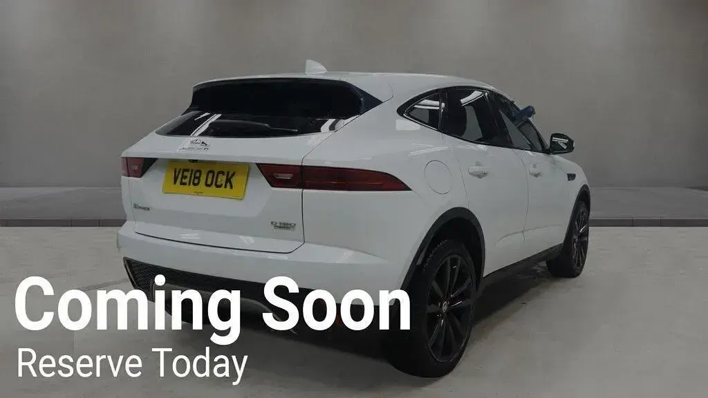 Używany Jaguar E-Pace S 180 KM (132 kW) 2018 Biały SUV