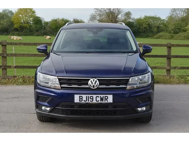 Second-hand VW Tiguan Match 150 CP (110 kW) 2019 Albastru SUV