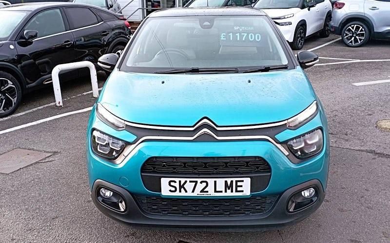 Used Citroën C3 PureTech 83 HP (61 kW) 2022 Blue Hatchback