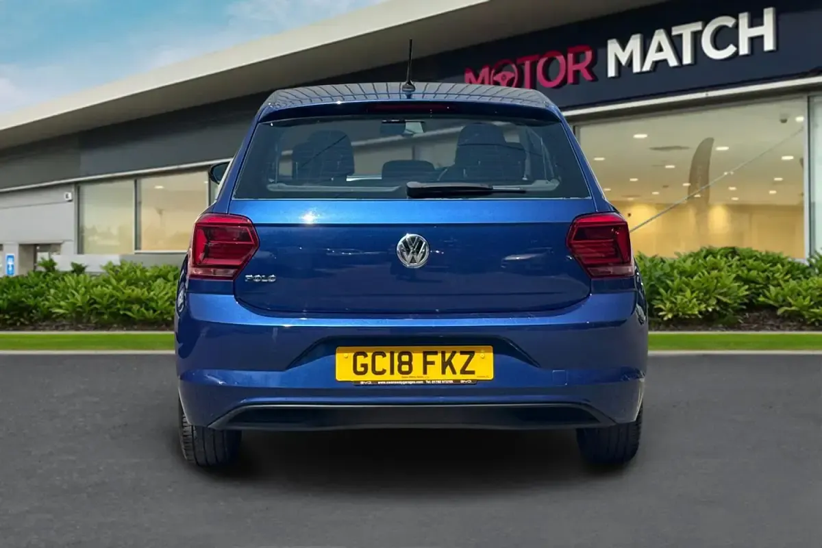 Used VW Polo SE 2018 Blue Hatchback