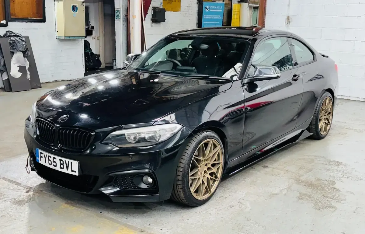 Used BMW 225 M Sport 224 HP (164 kW) 2015 Black Coupe