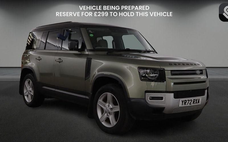 Pangea green Used 2022 Land Rover Defender SE SUV | £49,500 (Good price) - Image 1/4