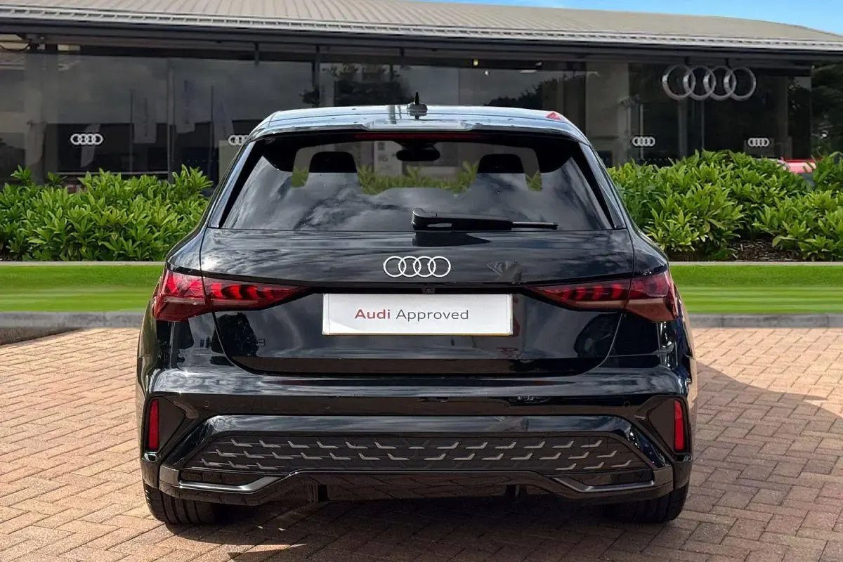 Used Audi A3 S-Line 150 HP (110 kW) 2025 Black Hatchback