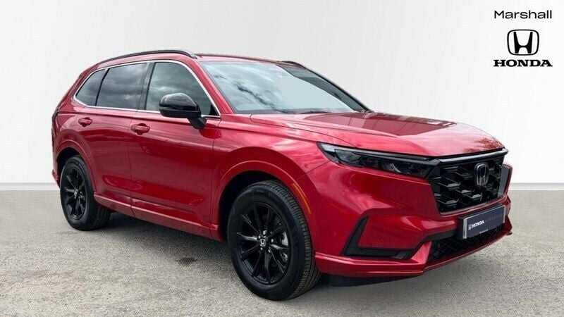 Premium plus paint crystal red Used 2025 Honda CR-V Advance SUV | £40,128 (Fair price) - Image 1/4