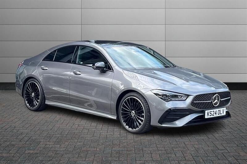 Grey Used 2024 Mercedes CLA220 AMG Line Premium Plus Sedan | £33,550 (Fair price) - Image 1/4