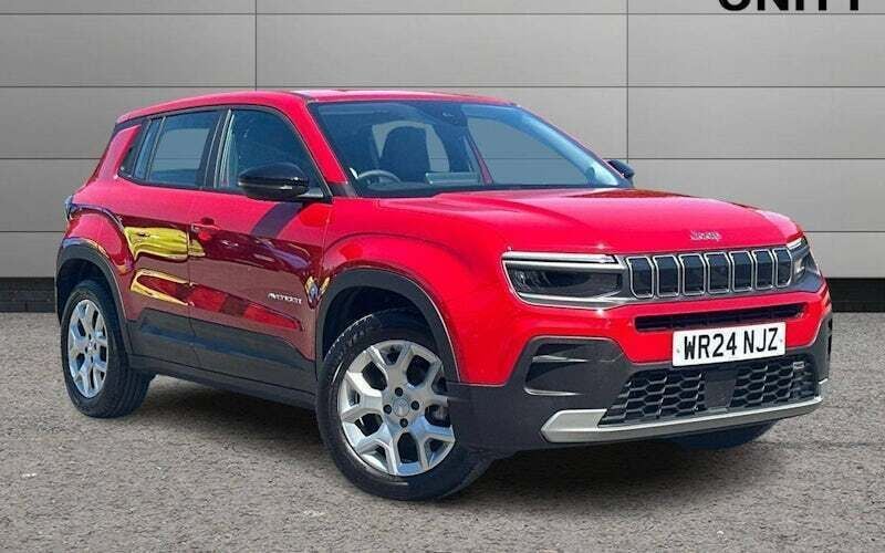 Red Used 2024 Jeep Avenger Altitude SUV | £16,690 (Fair price) - Image 1/4