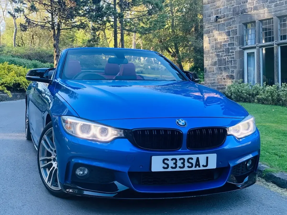 Used BMW 420 Cabriolet M Sport 2015 Blue Cabriolet