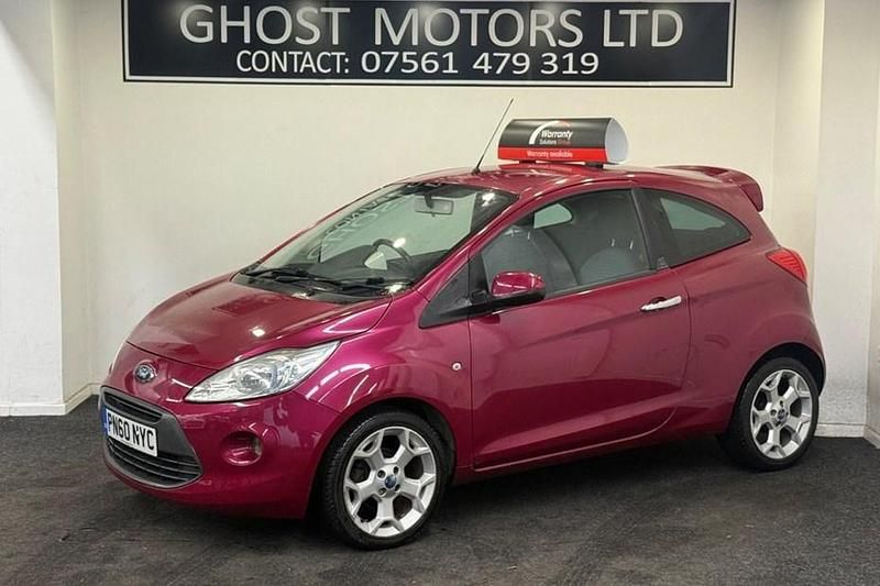 Red Used 2010 Ford Ka Titanium Hatchback | £1,995 (Good price) - Image 1/1