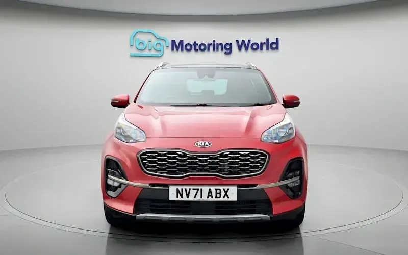 Used Kia Sportage GT-Line S 136 HP (100 kW) 2021 Red SUV