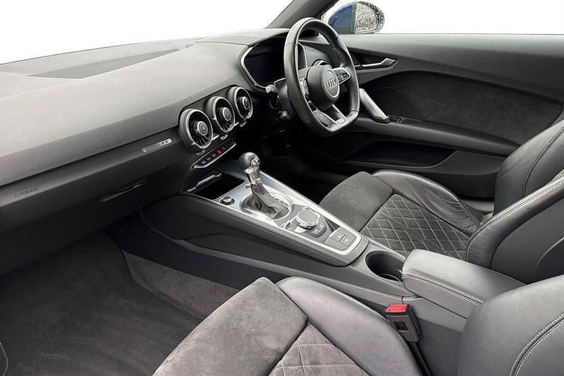 Used Audi TT S-Line 245 HP (180 kW) 2021 Blue Coupe
