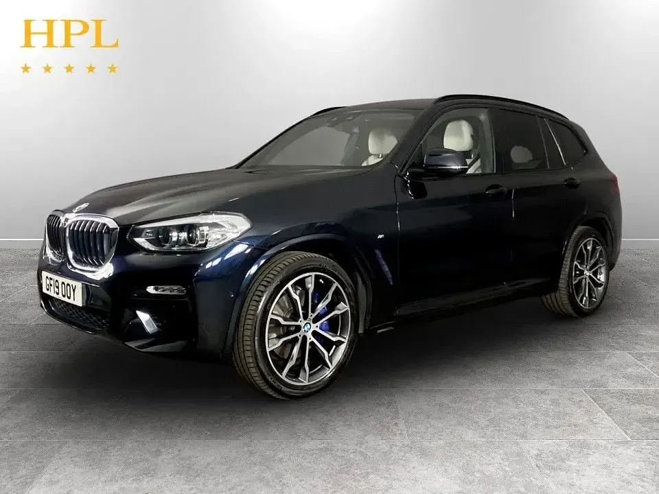 Used BMW X3 M Sport 265 HP (194 kW) 2019 Black SUV