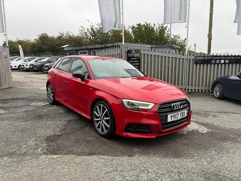 Red Used 2017 Audi A3 Black Edition Hatchback | £9,795 (Super price) - Image 1/4