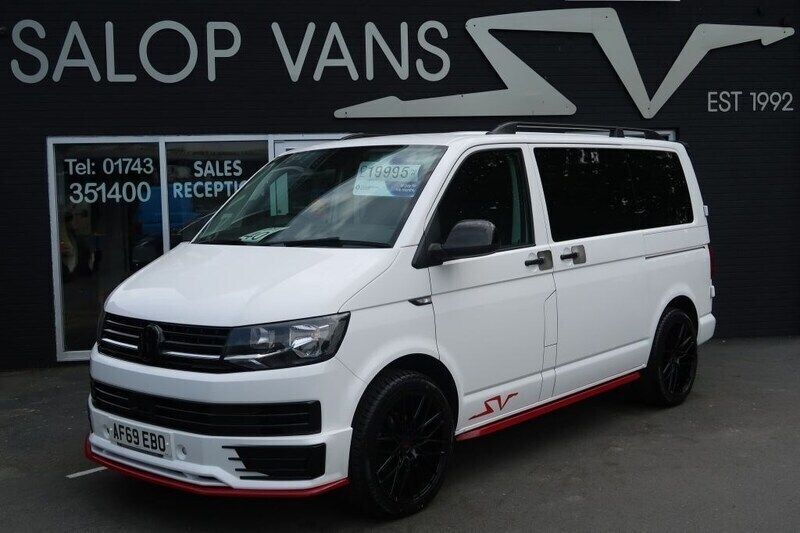 White Used 2019 VW T6.1 Startline Van | £19,995 (Expensive) - Image 1/4