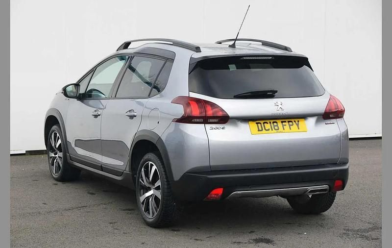 Used Peugeot 2008 GT-line 128 HP (94 kW) 2018 Grey SUV