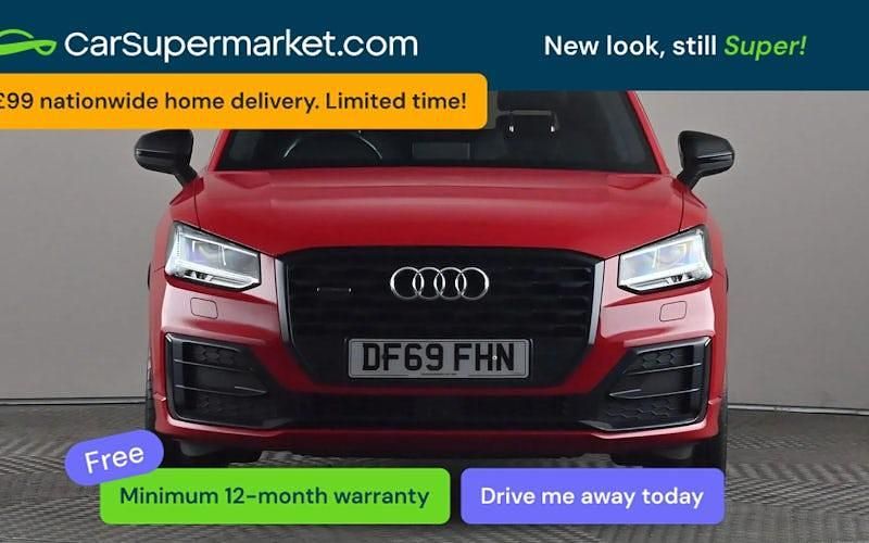 Used Audi Q2 Black Edition 150 HP (110 kW) 2020 Red SUV