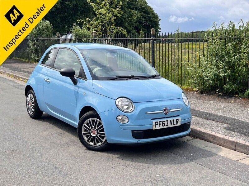 Blue Used 2014 Fiat 500 Pop Hatchback | £3,295 (Good price) - Image 1/4