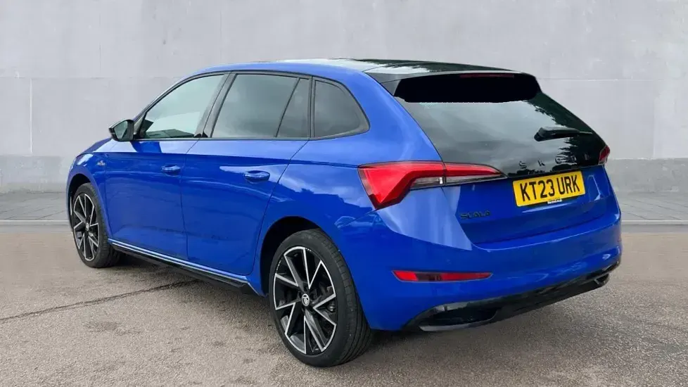 Used Skoda Scala Monte Carlo 150 HP (110 kW) 2023 Energy blue Hatchback