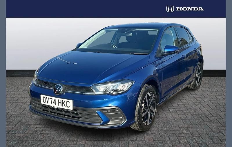 Used VW Polo Match 94 HP (69 kW) 2024 Blue Hatchback