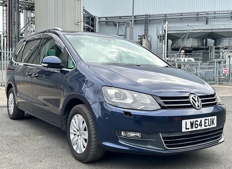 Blue Used 2025 VW Sharan SE MPV | £8,995 - Image 1/4