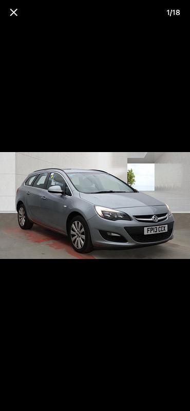 Used Vauxhall Astra 2013 Silver Estate