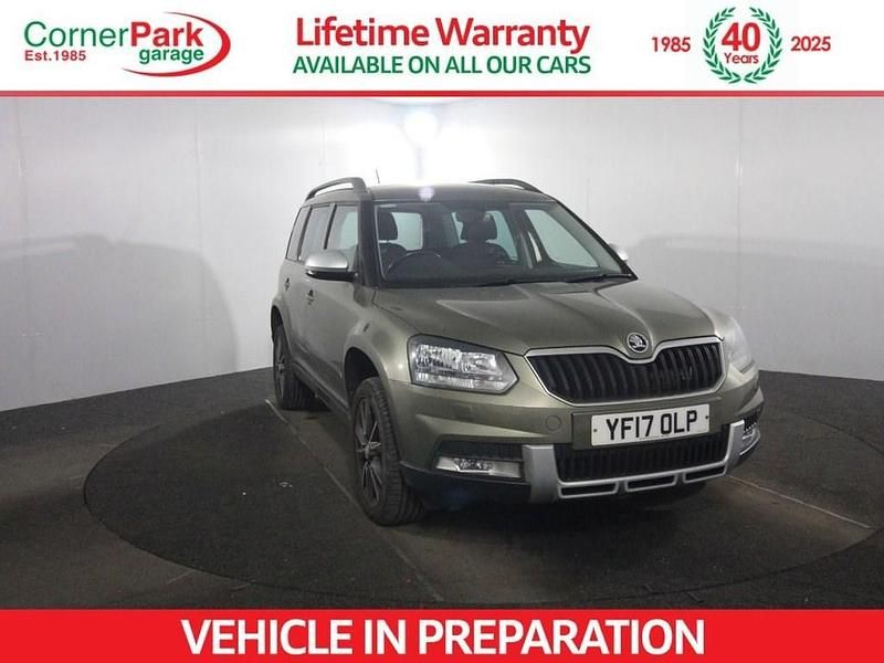 Used Skoda Yeti SE Drive 110 HP (80 kW) 2017 Green SUV