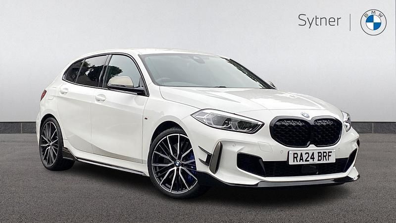 White Used 2024 BMW M135 Shadowline Hatchback | £33,000 (A bit pricey) - Image 1/4
