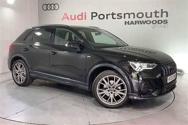 Black Used 2025 Audi Q3 Black Edition SUV | £36,990 (Fair price) - Image 1/4