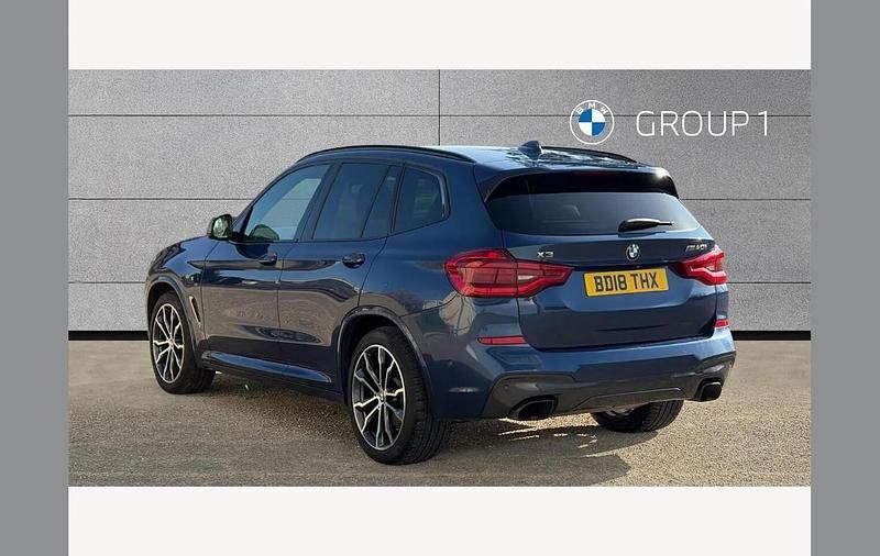 Used BMW X3 M Sport 360 HP (264 kW) 2018 Blue SUV