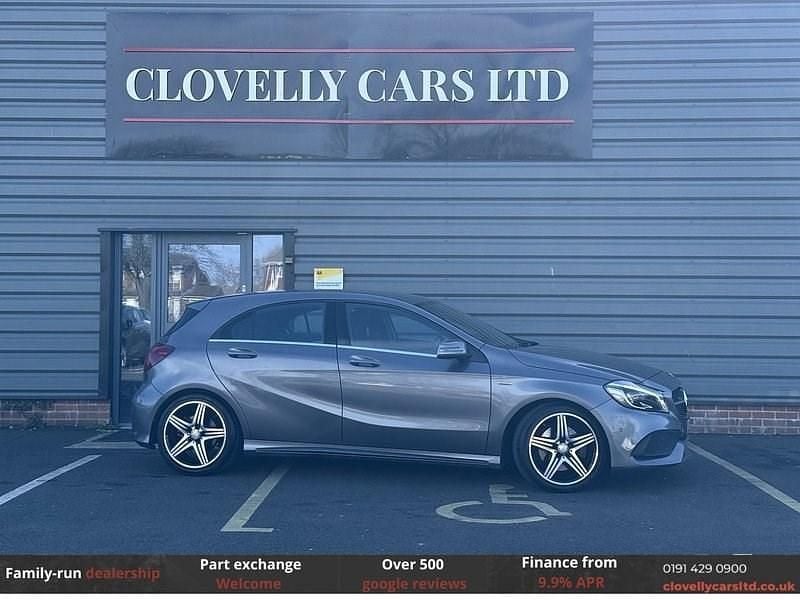 Used Mercedes A250 AMG 218 HP (160 kW) 2016 Grey Hatchback