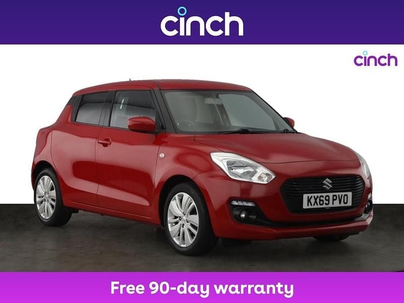 Red Used 2019 Suzuki Swift SZ-T Hatchback | £9,349 (Good price) - Image 1/3