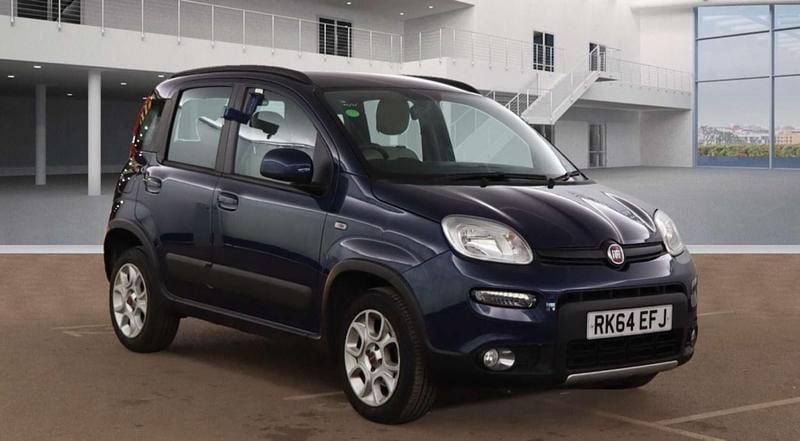 Blue Used 2014 Fiat Panda Trekking Hatchback | £4,995 (Fair price) - Image 1/4