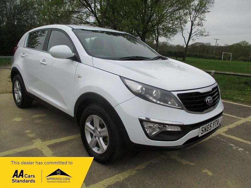 Used Kia Sportage 116 HP (85 kW) 2015 White SUV