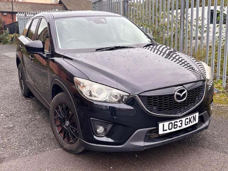 Black Used 2014 Mazda CX-5 SUV | £3,490 (Fair price) - Image 1/4