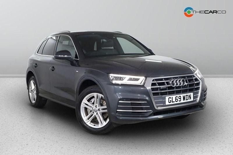 Grey Used 2019 Audi Q5 S-Line SUV | £21,475 (Good price) - Image 1/1