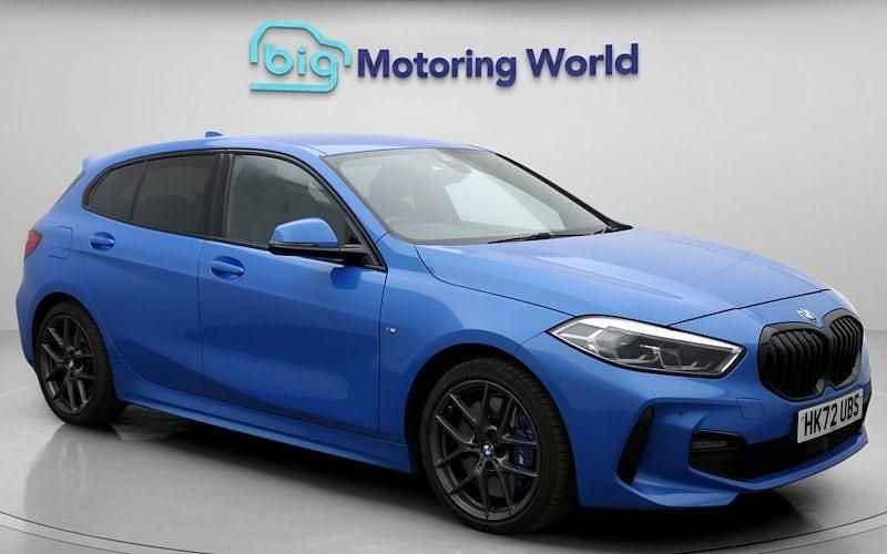 Blue Used 2022 BMW 120 M Sport Hatchback | £24,100 (Fair price) - Image 1/4