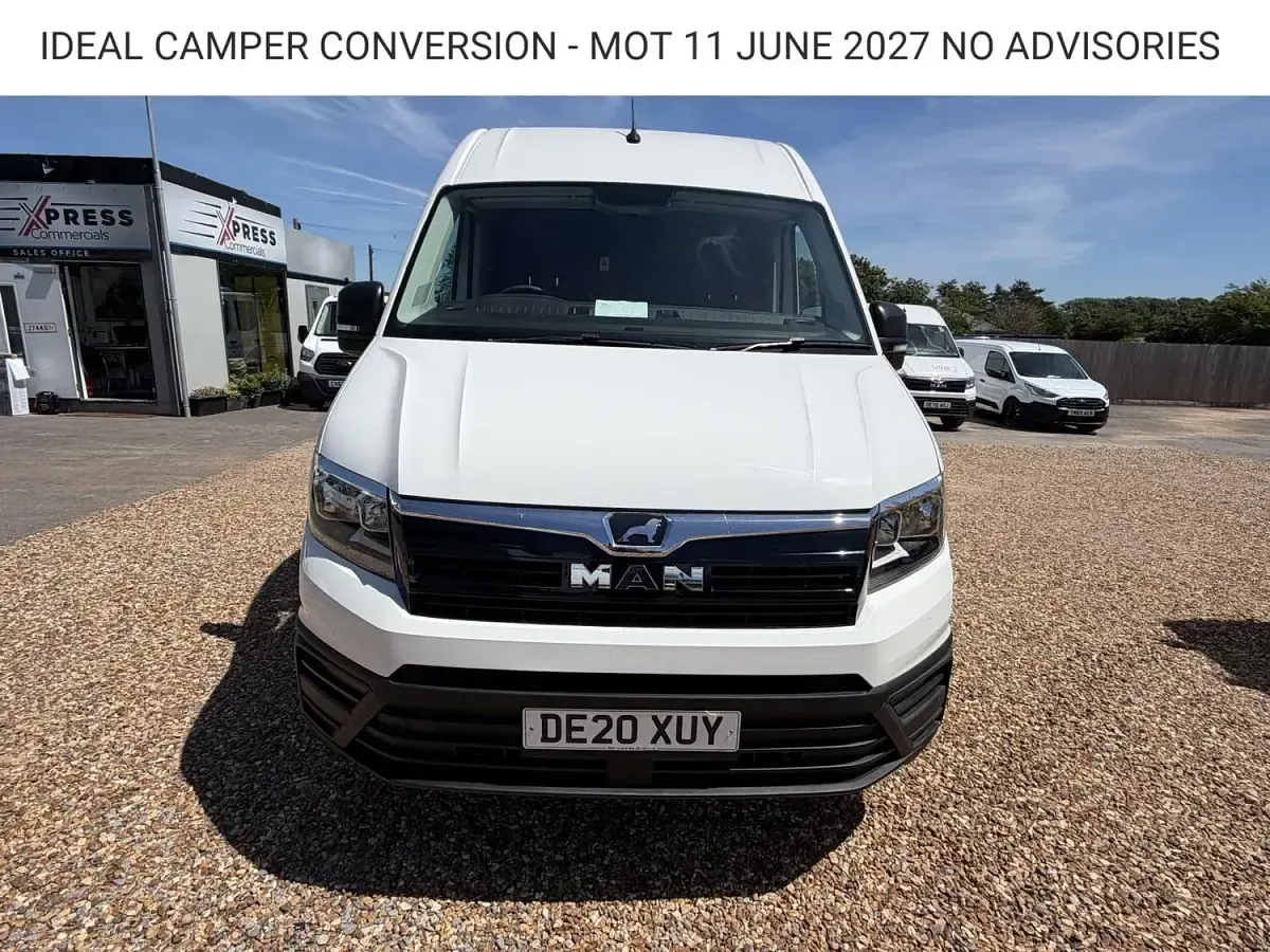 Used MAN TGE 138 HP (101 kW) 2020 White Van