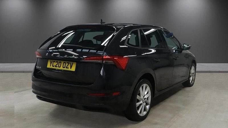 Used Skoda Scala SE L 115 HP (84 kW) 2020 Black Hatchback
