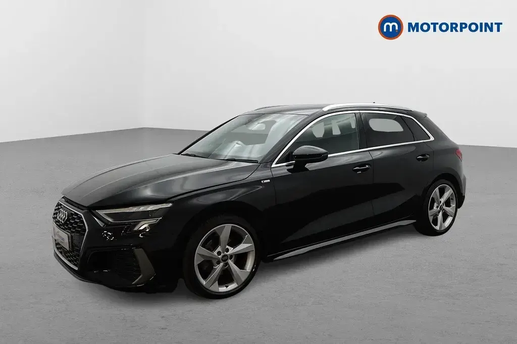 Used Audi A3 S-Line 2023 Black Sedan