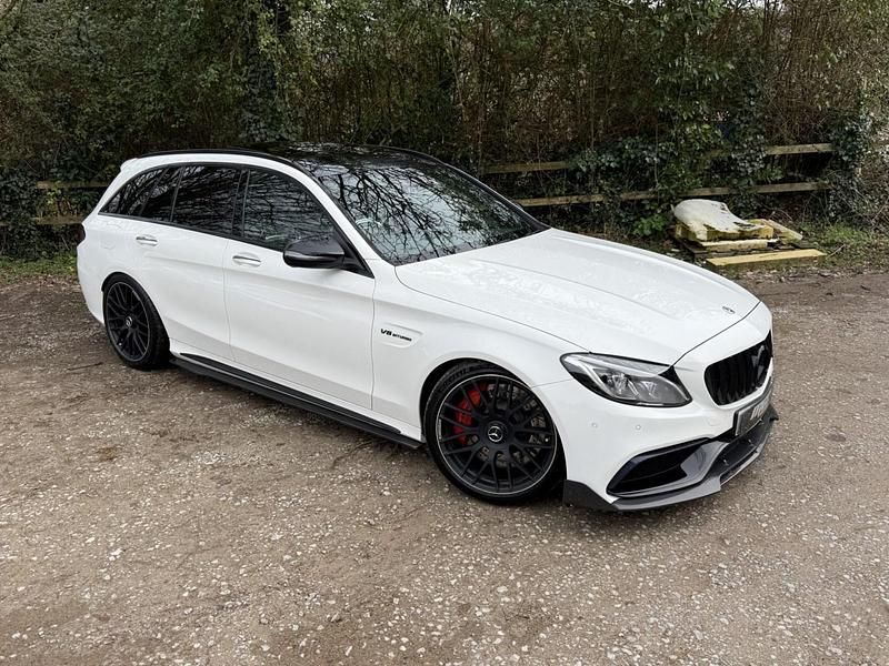 Used Mercedes C63 AMG AMG 2017 White Estate
