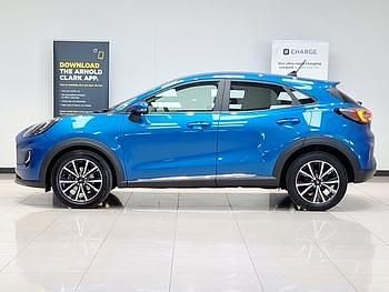 Used Ford Puma Titanium 125 HP (91 kW) 2021 Blue SUV