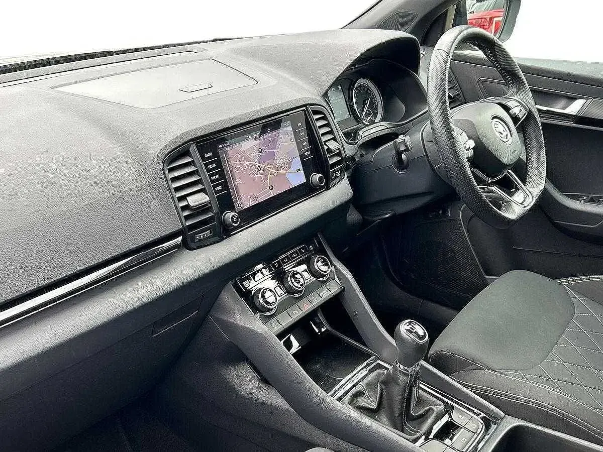Used Skoda Karoq SportLine 110 HP (80 kW) 2022 Meteor grey SUV